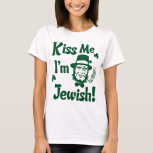 Kyssa mig, den judiska I-förmiddagen Tee Shirt