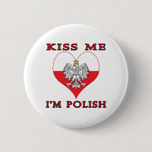 Kyssa mig den polska I-förmiddagen Knapp