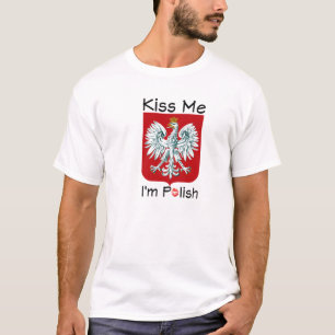 Kyssa mig den polska I-förmiddagen T-shirt