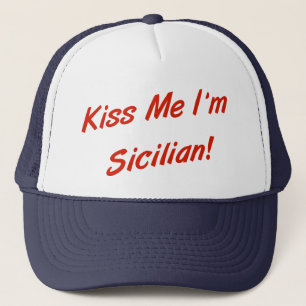 Kyssa mig den Sicilian I-förmiddagen Keps