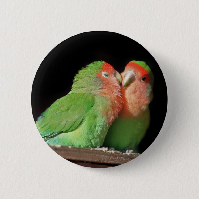 Kyssa mig emblem knapp (Framsida)