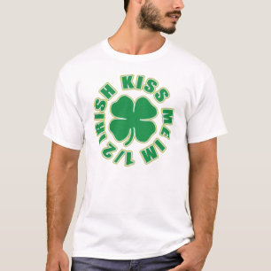 Kyssa mig halv irländare Im Tee Shirt