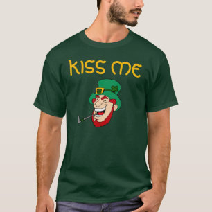 Kyssa mig, I-förmiddag en irländsk Poser T-shirt