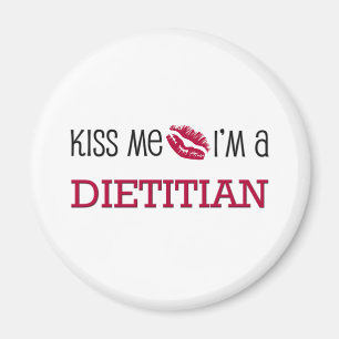 Kyssa mig I-förmiddagen en DIETITIAN Magnet