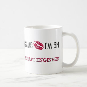 Kyssa mig I-förmiddagen en FLYGPLANINGENJÖR Kaffemugg