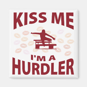 Kyssa mig I-förmiddagen en Hurdler Magnet