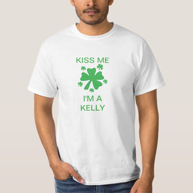 Kyssa mig I-förmiddagen en Kelly Tee Shirt (Framsida)