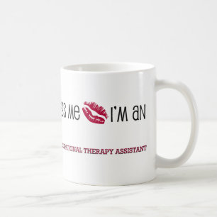 Kyssa mig I-förmiddagen en YRKES- TERAPIASSISTENT Kaffemugg