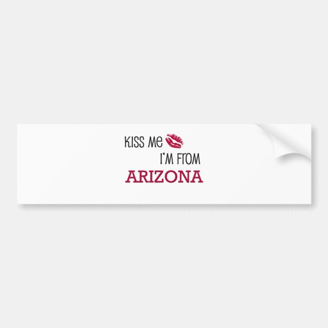 Kyssa mig I-förmiddagen från ARIZONA Bildekal (Framsidan)