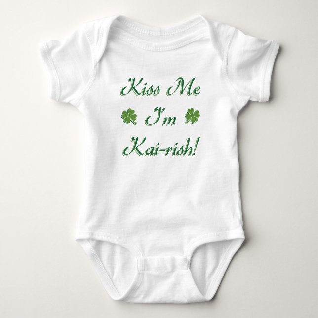 Kyssa mig I-förmiddagen Kai-rish! T-shirt (Framsida)