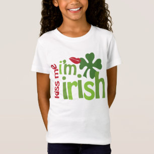 Kyssa mig I-förmiddagirländare T-shirt