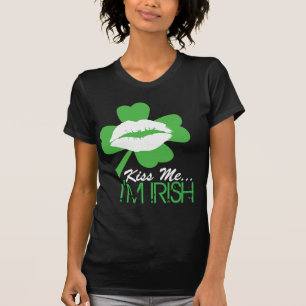 Kyssa mig I-förmiddagirländare T Shirt
