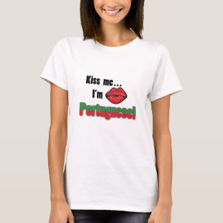 Kyssa mig I-förmiddagportugisen T Shirt