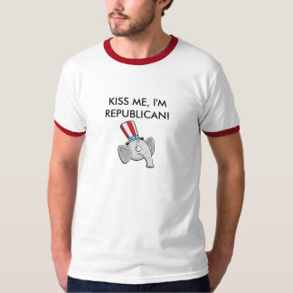 KYSSA MIG, I-förmiddagREPUBLIKAN! Tee Shirt
