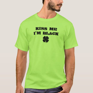 Kyssa mig I-förmiddagsvarten Tee Shirt