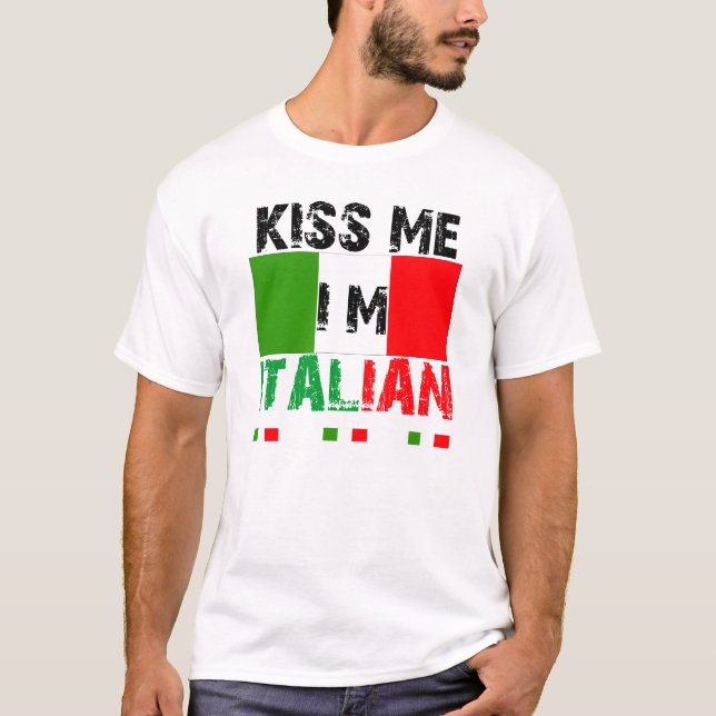 Kyssa mig i italienare tee (Framsida)