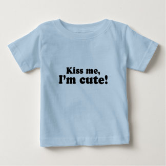 Kyssa mig, Im den gulliga babyutslagsplatsen Tee Shirt