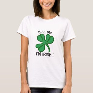 Kyssa mig, Im irländare! T-shirt