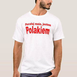kyssa mig, im polskt tee shirt