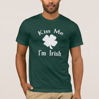 Kyssa mig irländare Im T-shirt