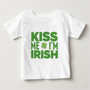 Kyssa mig irländska Sts Patrick för I-förmiddag Tee Shirt