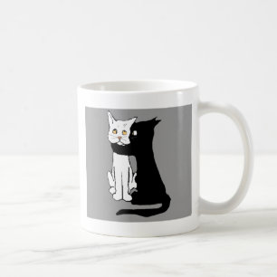 Kyssa mig kattgåvamuggen kaffemugg