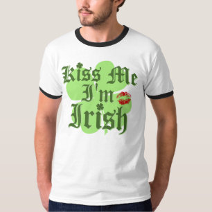 Kyssa mig klassikern för I-förmiddagirländare T-shirt