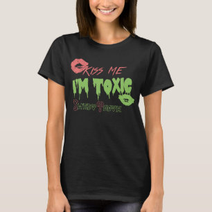 "Kyssa mig, kvinnor för I-förmiddaggift" T-shirt