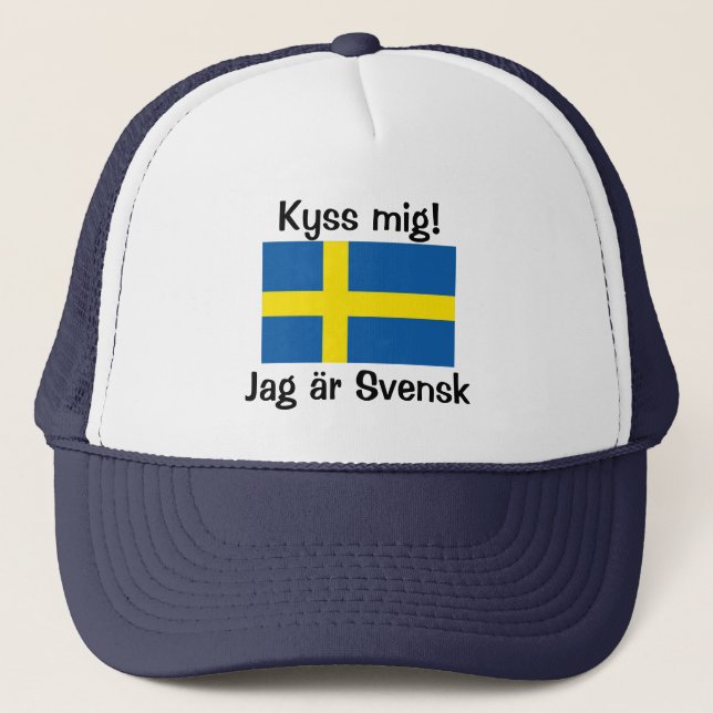 Kyssa mig! Mig förmiddagsvensk Keps (Framsida)