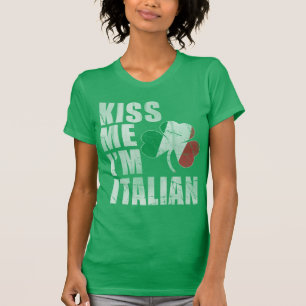 Kyssa mig st patrick's day för tee