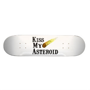 Kyssa min Asteroid Mini Skateboard Bräda 18,5 Cm