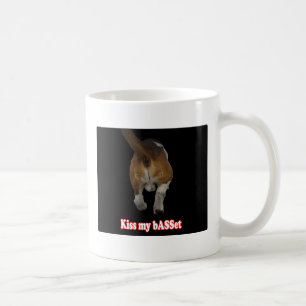 Kyssa min bASSet Kaffemugg
