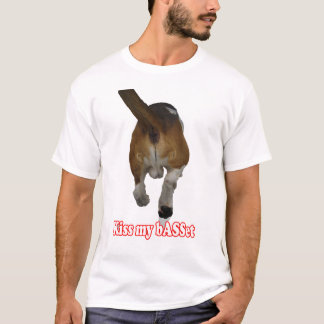 Kyssa min bASSet Tee