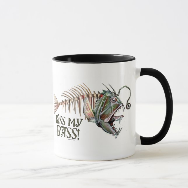 Kyssa min fula bas vid Mudge studior Mugg (Höger)