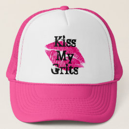 Kyssa min grus med läpparhatten keps