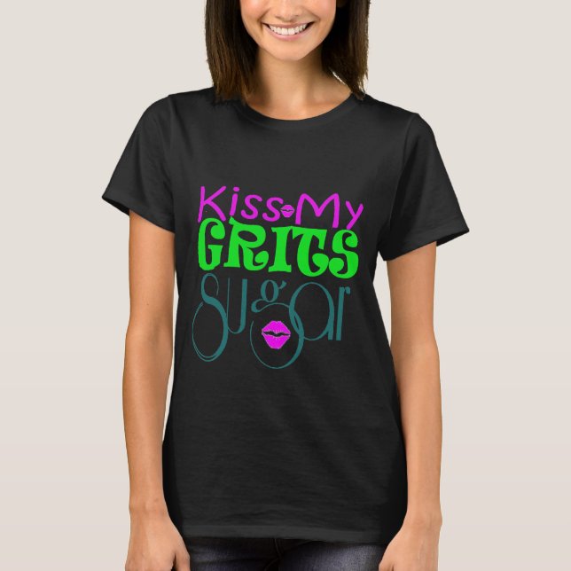 Kyssa min grus t-shirt (Framsida)