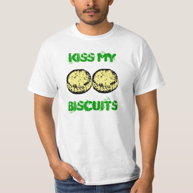 Kyssa min kexar tee shirt (Framsida)