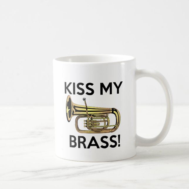 Kyssa min mässing, Tuba Kaffemugg (Höger)