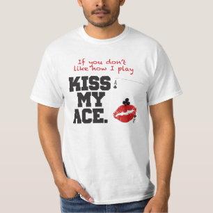 Kyssa min överdängare t shirt