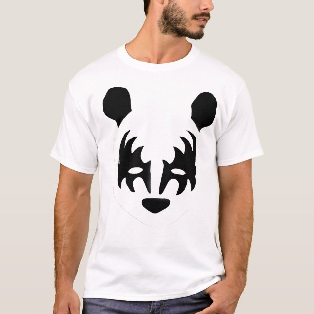 Kyssa pandaen tee shirt (Framsida)