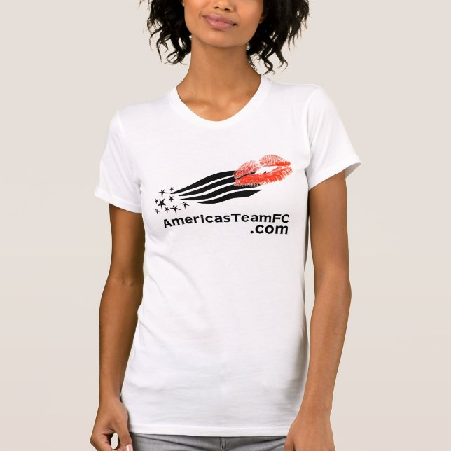 KYSSAMERICAS LAG FC T SHIRT (Framsida)