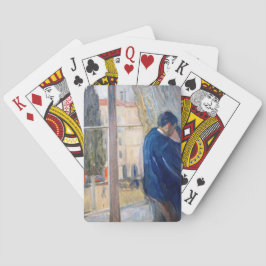 Kyssan (av Edvard Munch) Casinokort