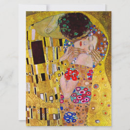 Kyssan av Gustav Klimt, Victorian Art Bröllop Inbjudningar