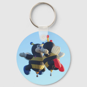 Kyssande bin Keychain Nyckelring
