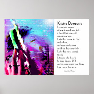 Kyssande dörrposter poster