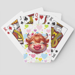Kyssande ko casinokort