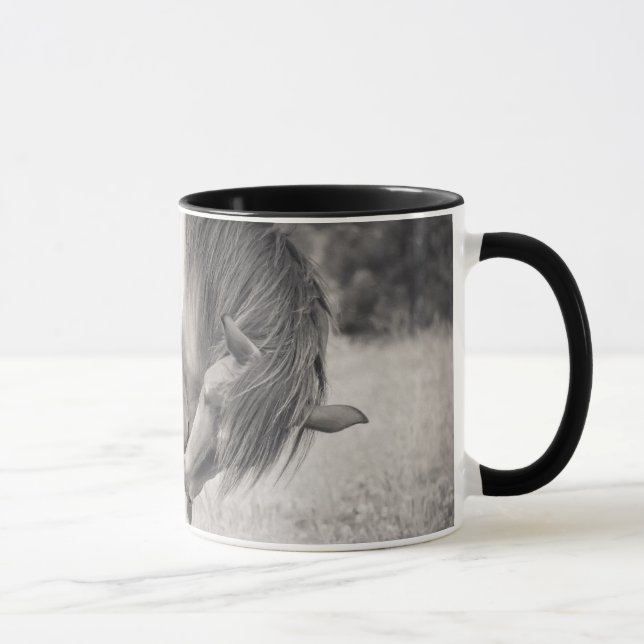 Kyssande mugg för hästar (Höger)