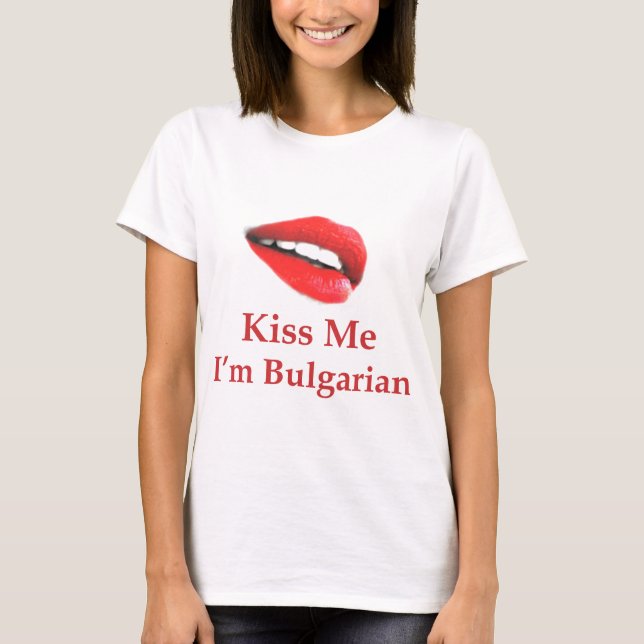 Kyssbulgar Tee Shirt (Framsida)