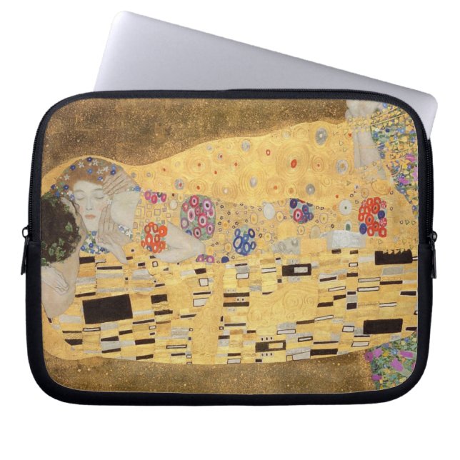 Kyssen, 1907-08 laptop sleeve (Framsidan)