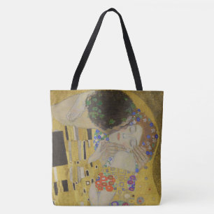 Kyssen, Art Nouveau Oljemålning, Gustav Klimt Tygkasse